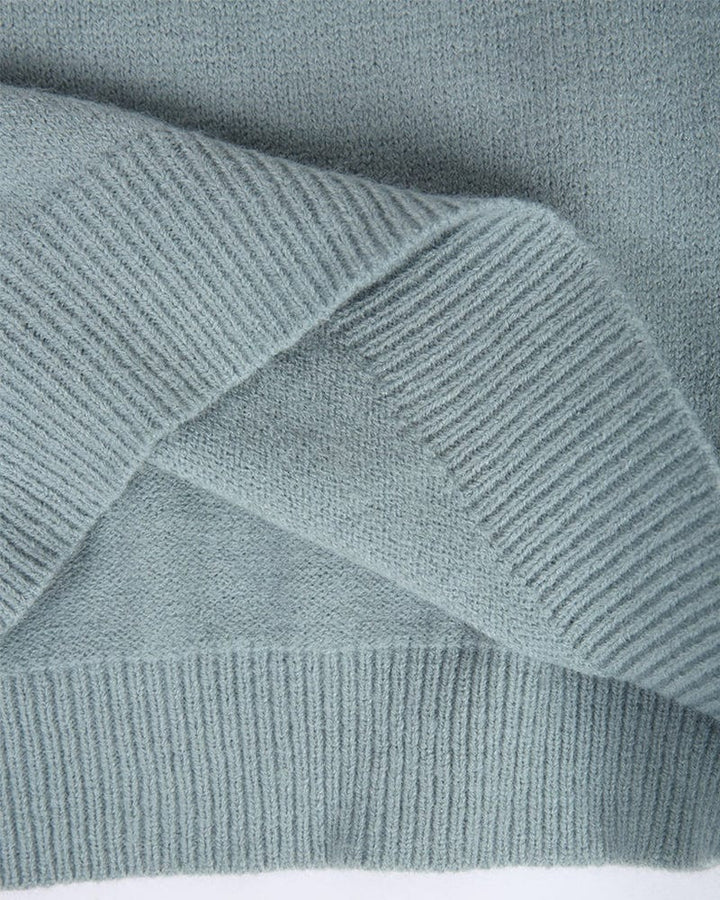 Lune London | Knit sweater - Fair Isle pattern - Round neckline - Long sleeves - Ribbed details