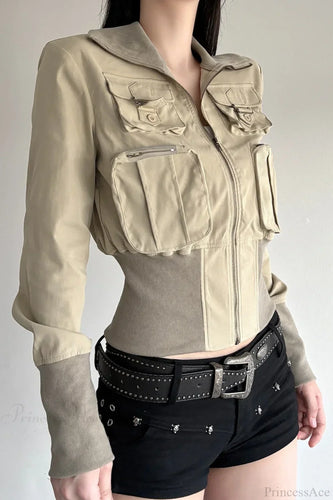 Lune London | Utility Long Sleeve Rib Jacket