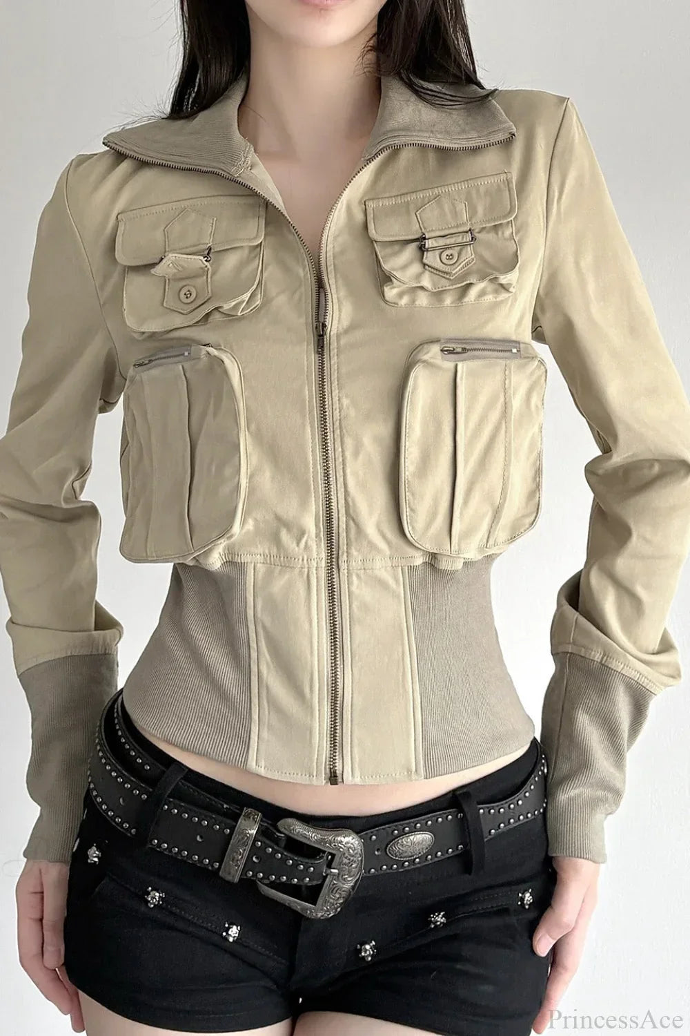 Lune London | Utility Long Sleeve Rib Jacket