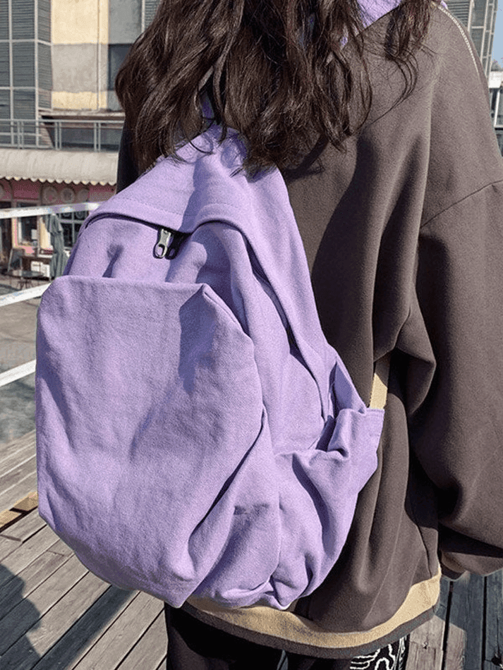 Lune London | Vintage Wash College School Backpack