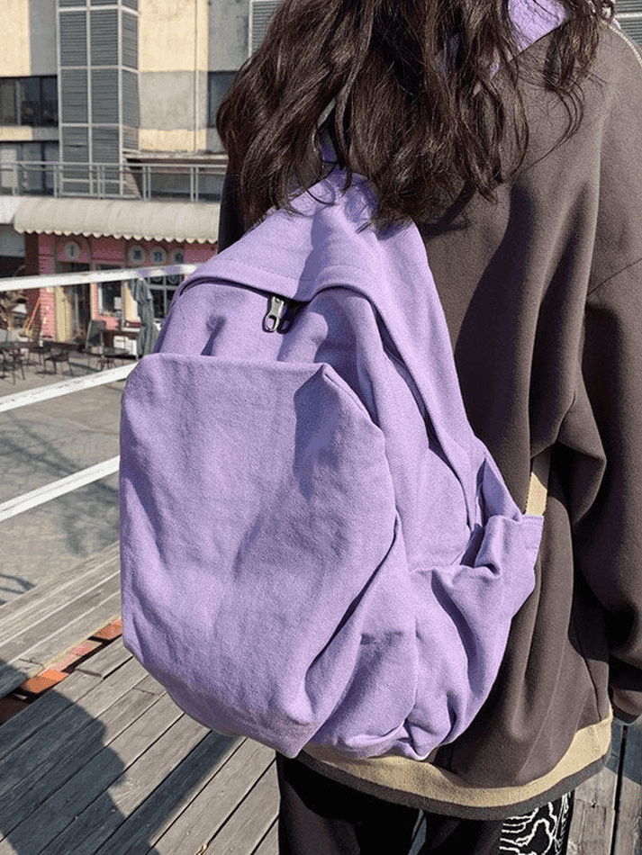 Lune London | Vintage Wash College School Backpack