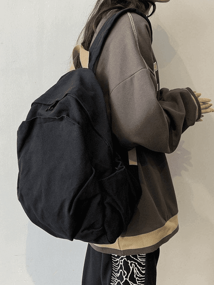 Lune London | Vintage Wash College School Backpack