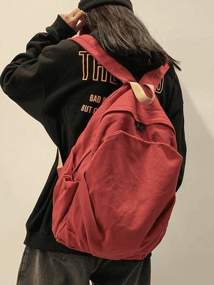 Lune London | Vintage Wash College School Backpack