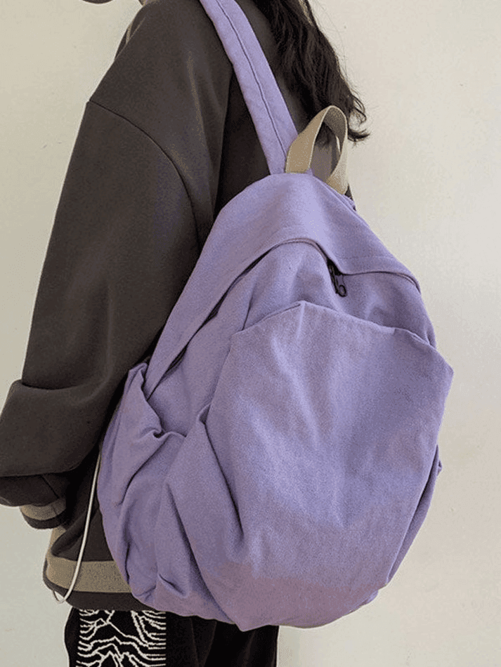 Lune London | Vintage Wash College School Backpack