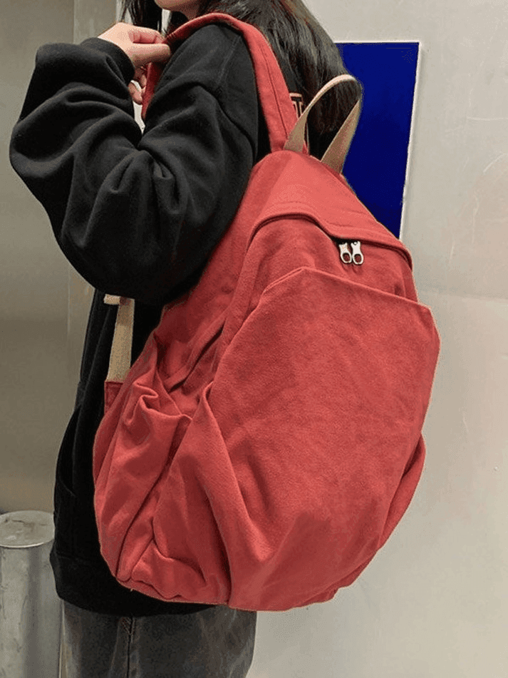 Lune London | Vintage Wash College School Backpack