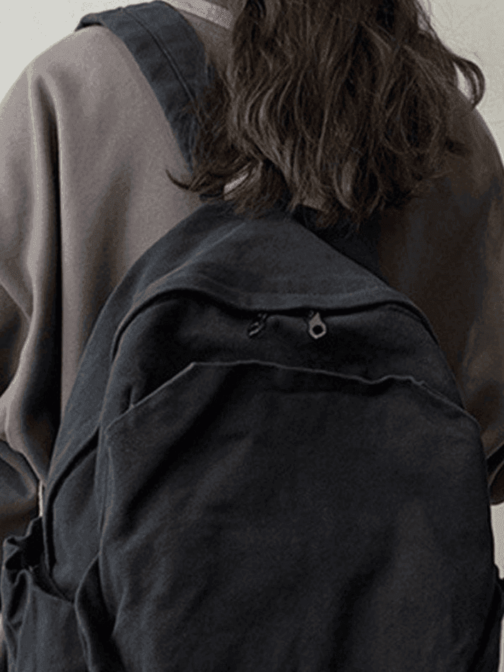 Lune London | Vintage Wash College School Backpack