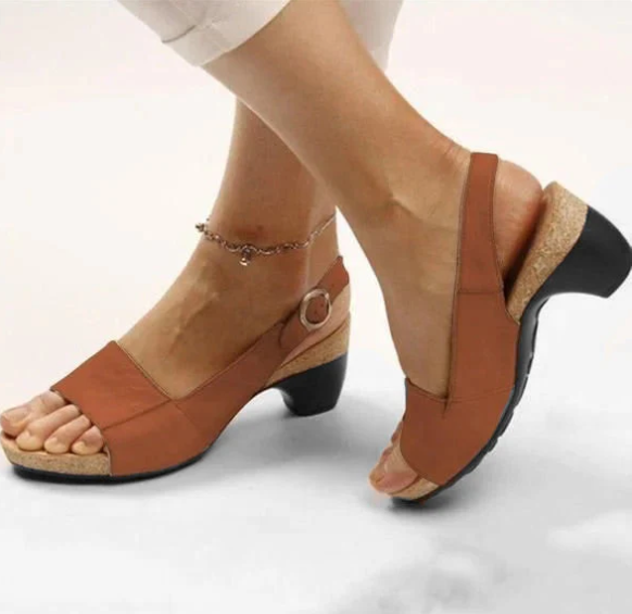 Lune London | Comfortable, Elegant Shoes with Low, Chunky Heel