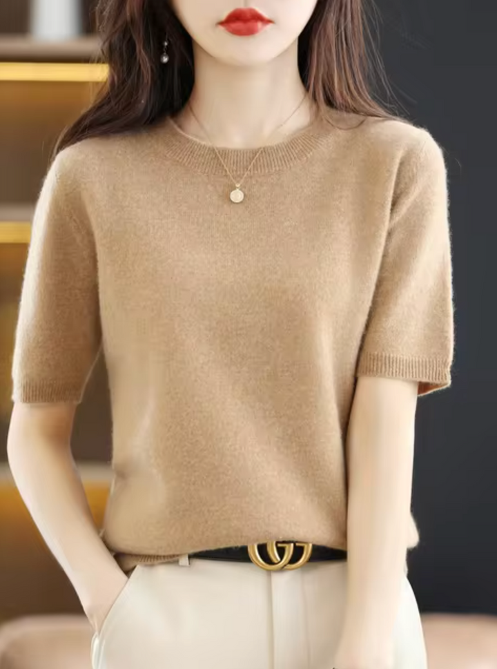 Lune London | Short-Sleeved Wool Sweater