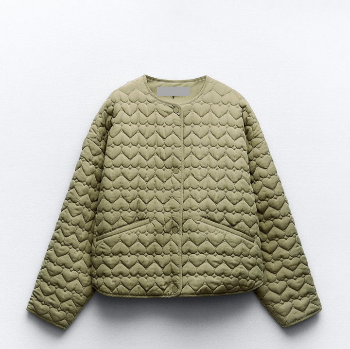 Lune London | Quilted heart pattern jacket