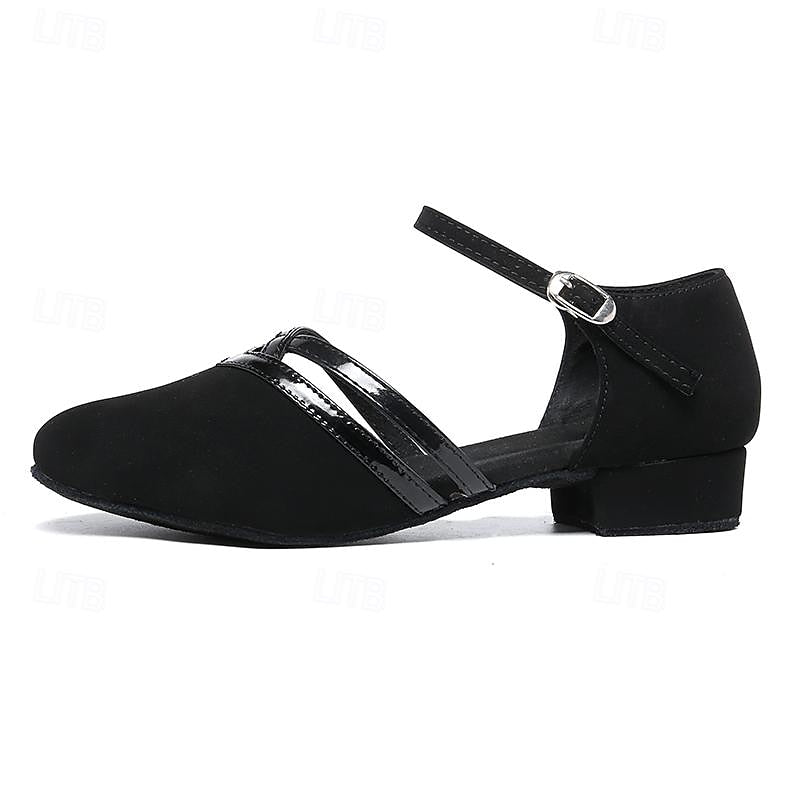 Lune London | Modern Dance Shoes for Women Black High-Quality Suede