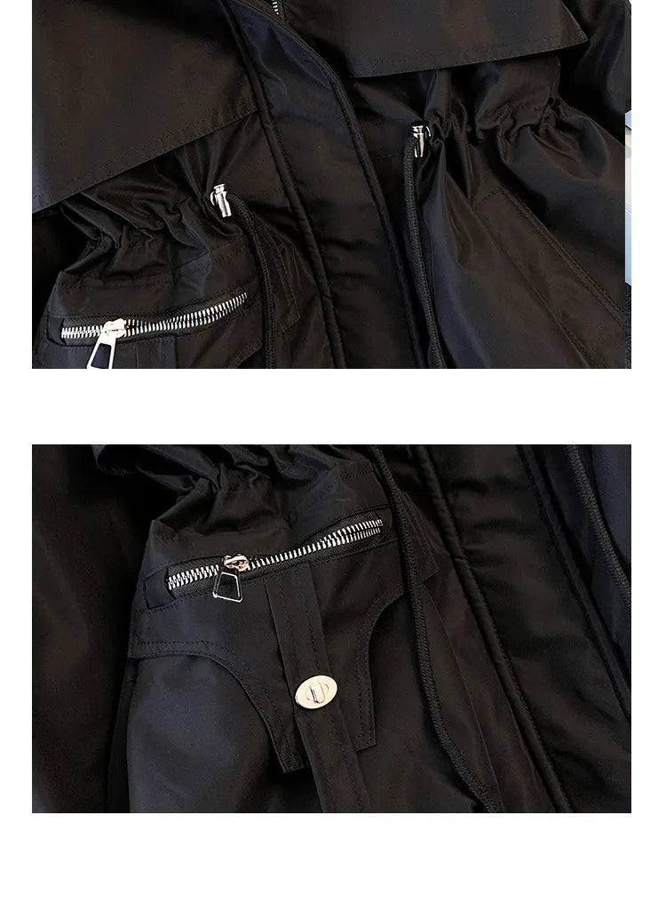 Lune London | Warm Puffer Jacket for Women with Detachable Collar