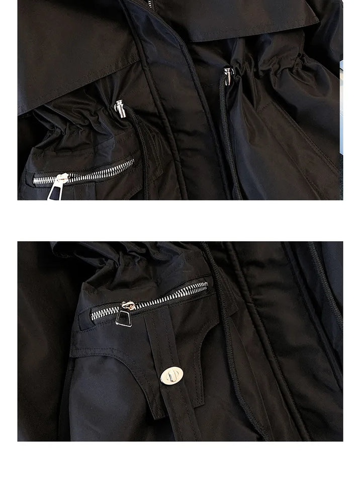 Lune London | Warm Puffer Jacket for Women with Detachable Collar