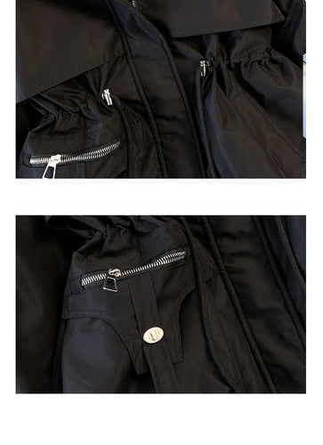 Lune London | Warm Puffer Jacket for Women with Detachable Collar