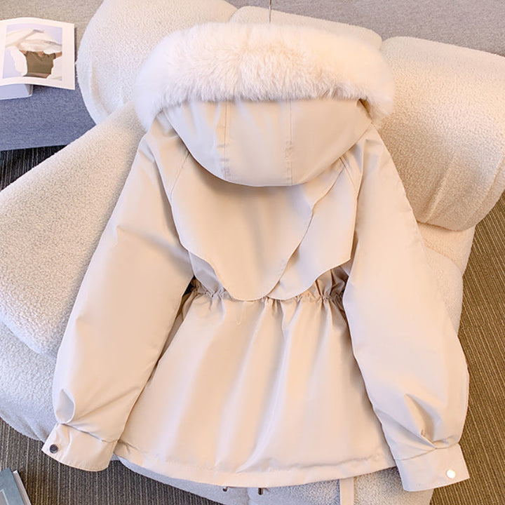 Lune London | Warm Puffer Jacket for Women with Detachable Collar