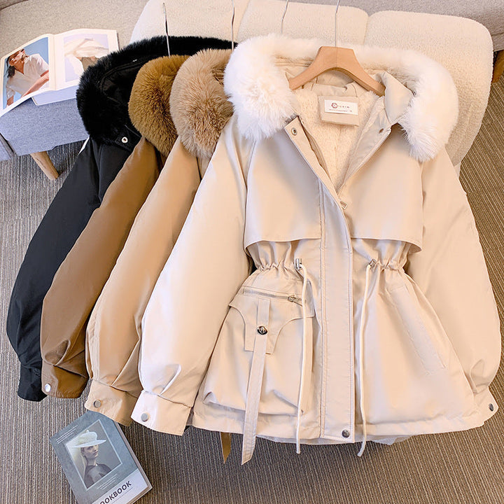 Lune London | Warm Puffer Jacket for Women with Detachable Collar