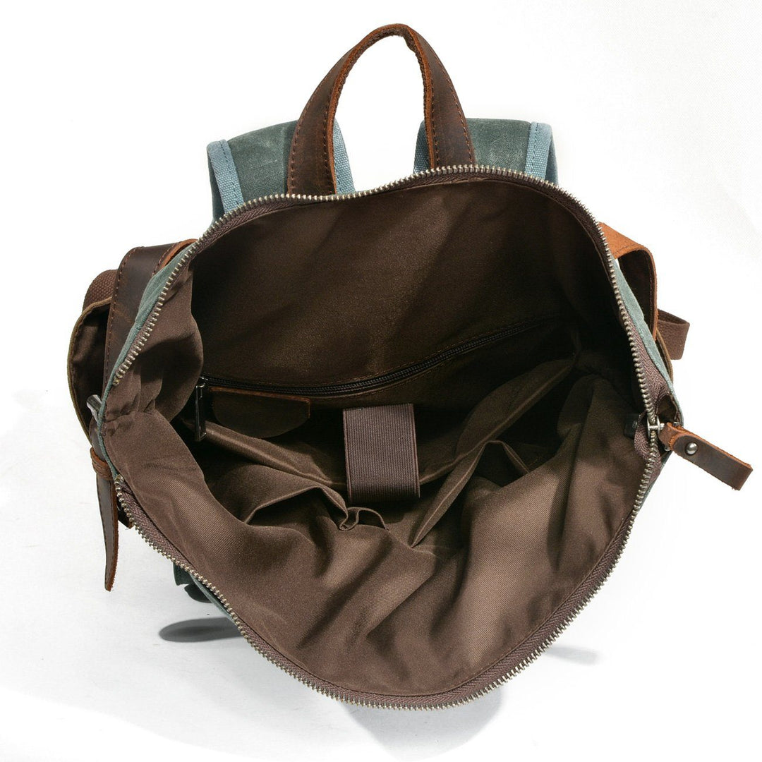 Lune London | Canvas Rolltop Rucksack - Lundastyle - Sustainable and Stylish for Adventurers