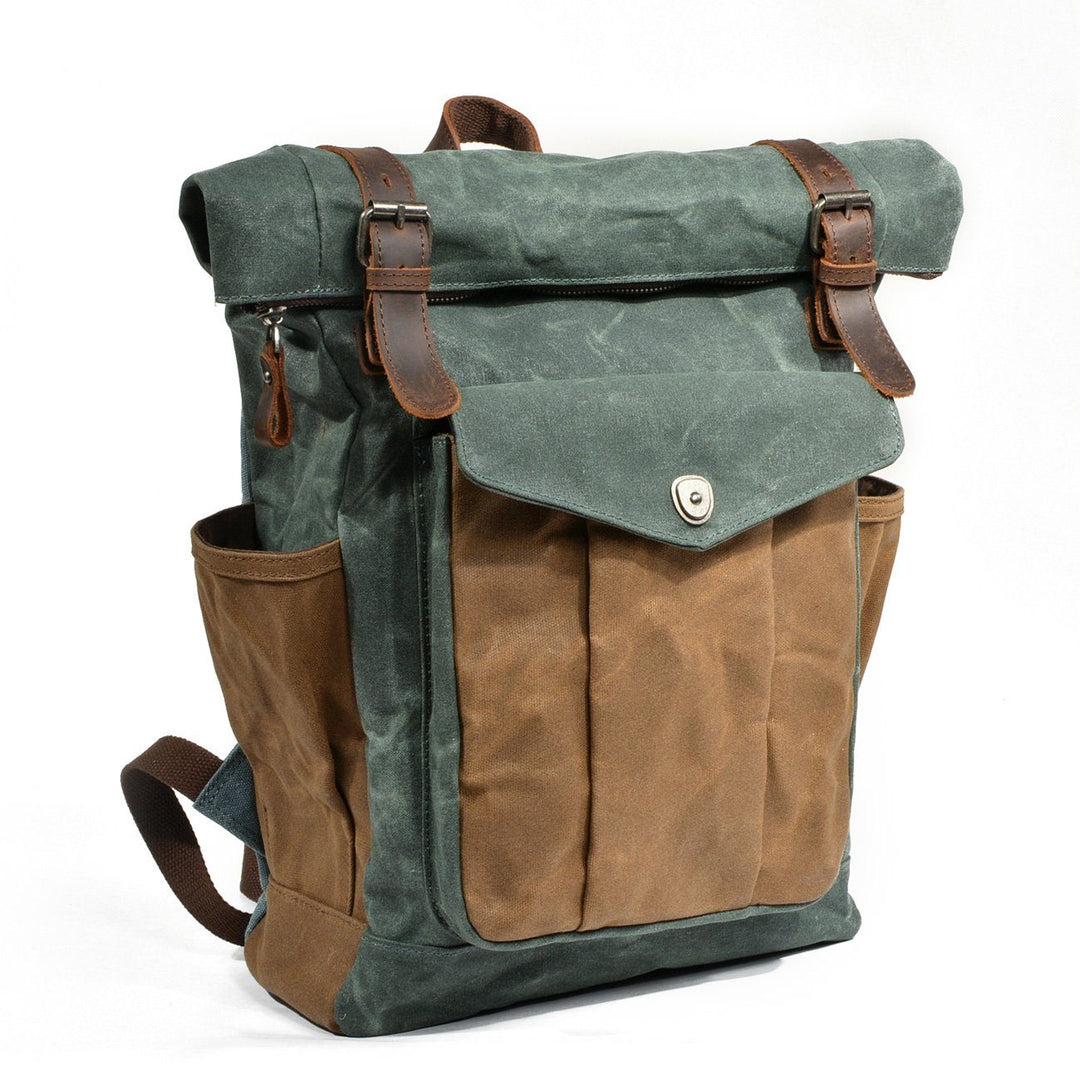 Lune London | Canvas Rolltop Rucksack - Lundastyle - Sustainable and Stylish for Adventurers