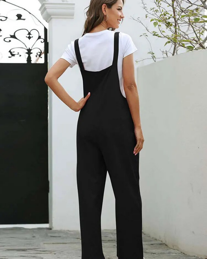 Lune London | White Overalls Women Casual