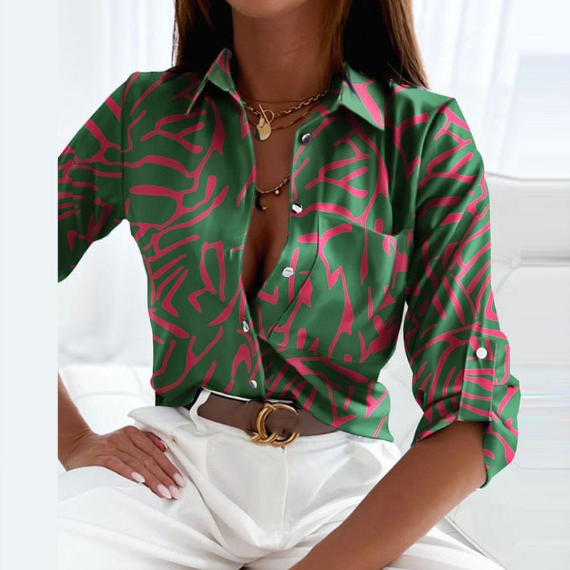 Lune London | Blouse with Lapel Collar