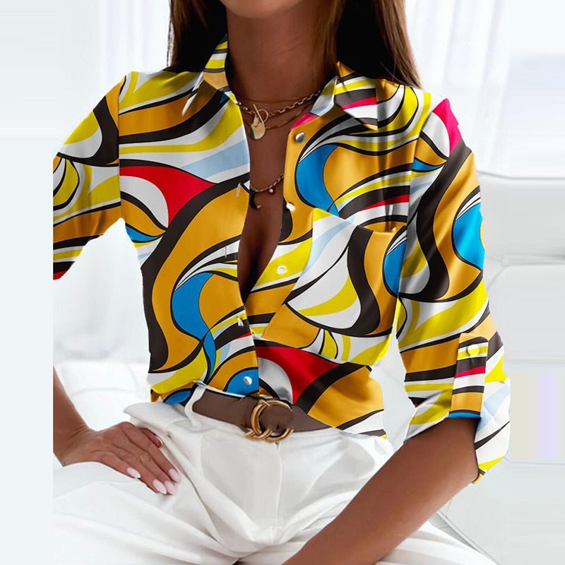 Lune London | Blouse with Lapel Collar