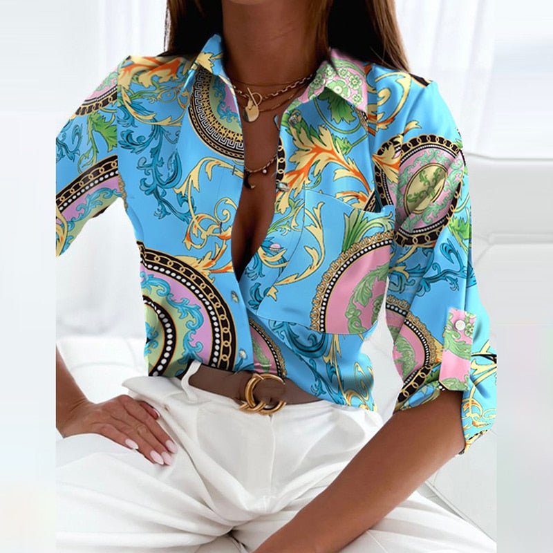 Lune London | Blouse with Lapel Collar