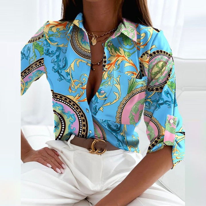 Lune London | Blouse with Lapel Collar