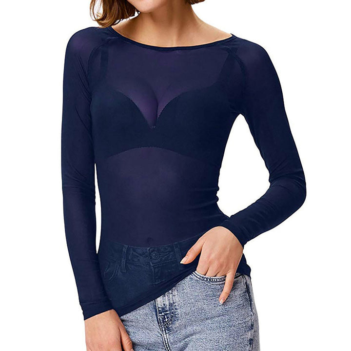 Lune London | Long-Sleeved Mesh Top