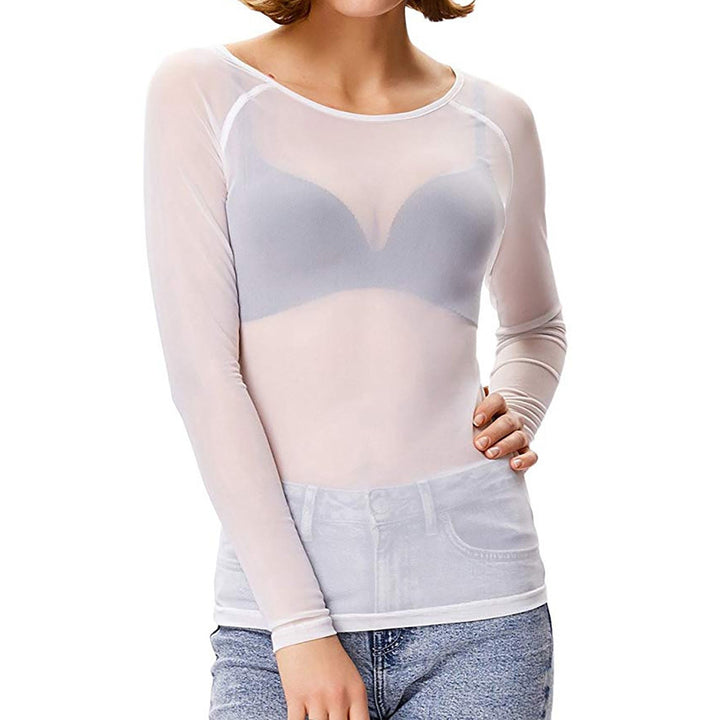 Lune London | Long-Sleeved Mesh Top