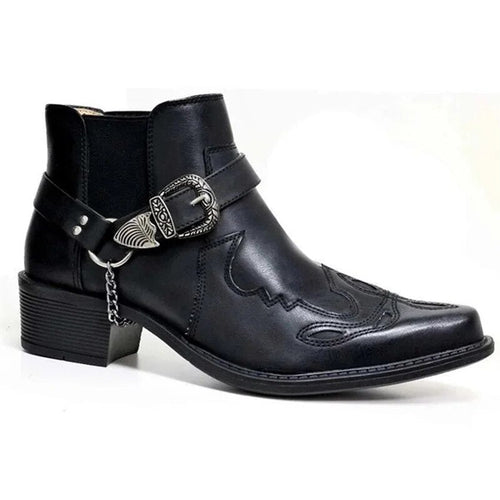 Lune London | Leather Motorcycle Boots for Men Gillis