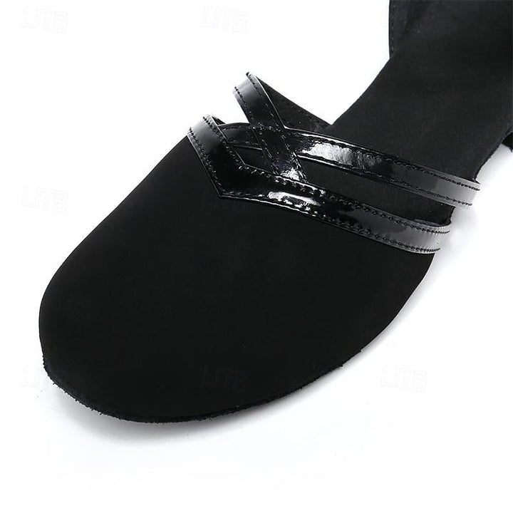 Lune London | Modern Dance Shoes for Women Black High-Quality Suede