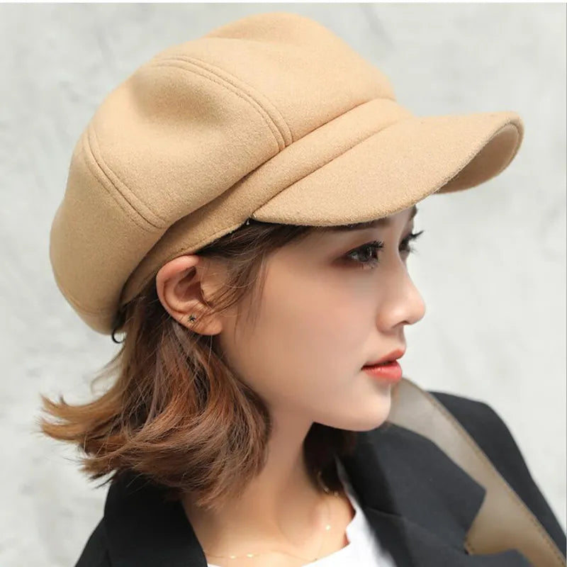 Lune London | Balloon hat Vintage style and comfort for winter