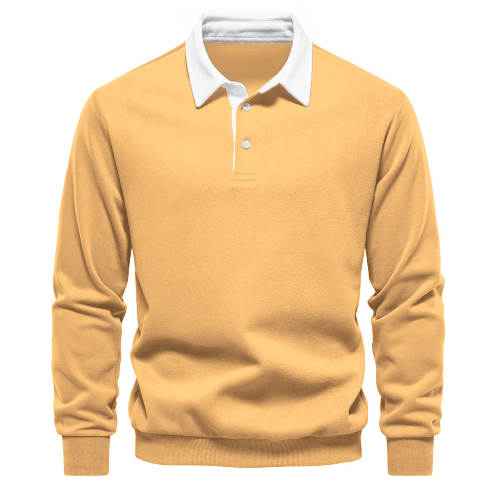 Lune London | Long sleeve polo collar sweatshirt