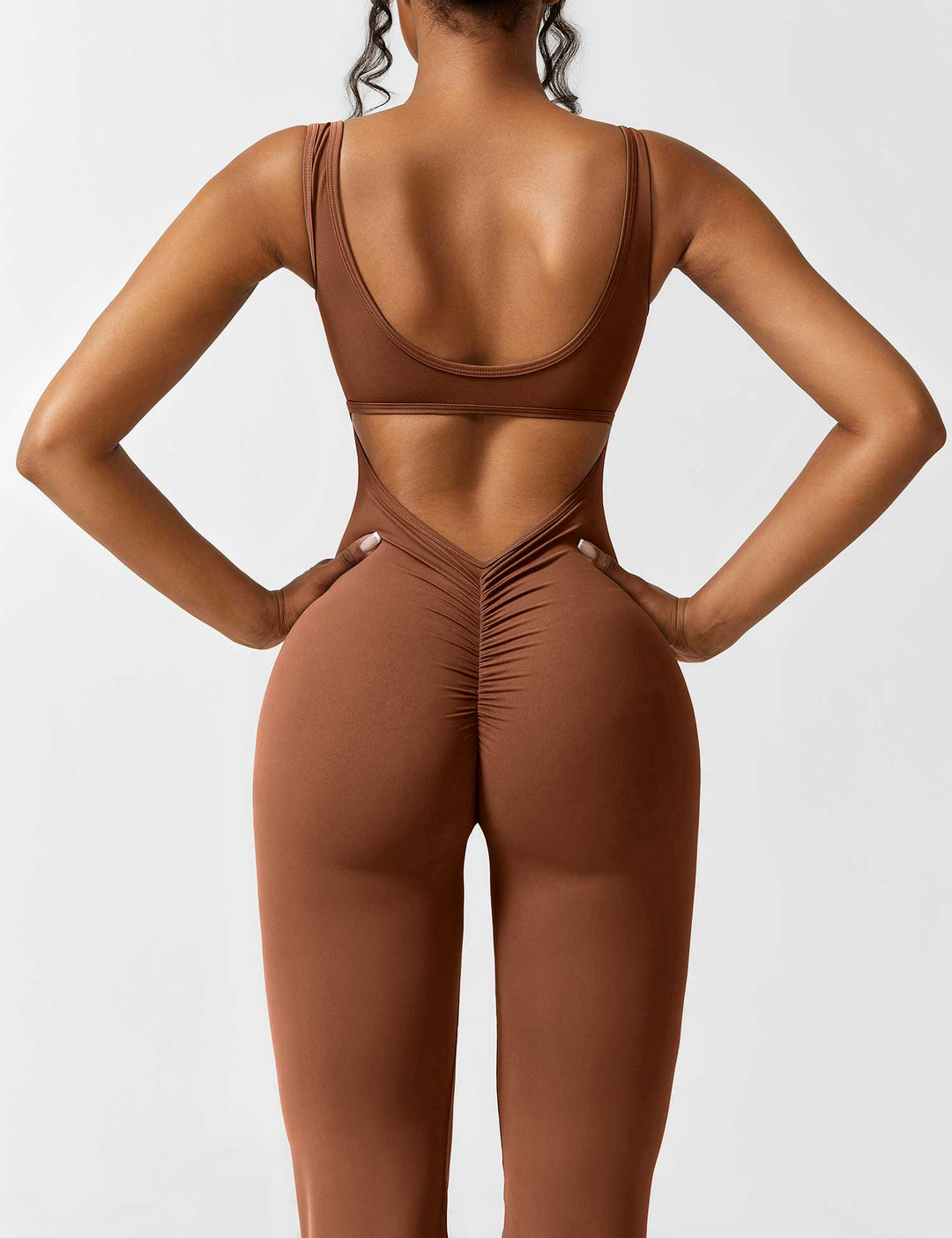 Lune London | V-Back Flared Jumpsuit