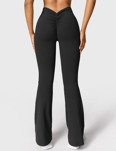 Lune London | Flared leggings with V-neck
