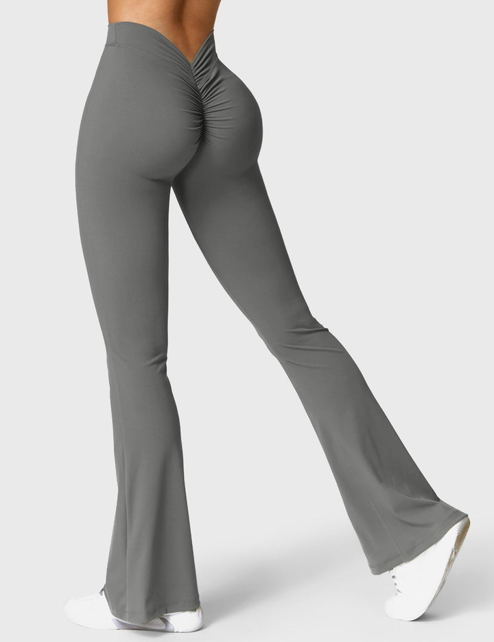Lune London | Flared leggings with V-neck