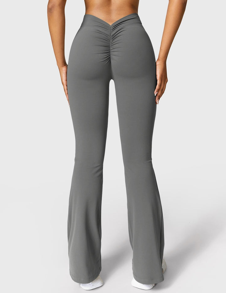 Lune London | Flared leggings with V-neck