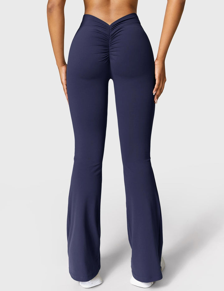 Lune London | Flared leggings with V-neck
