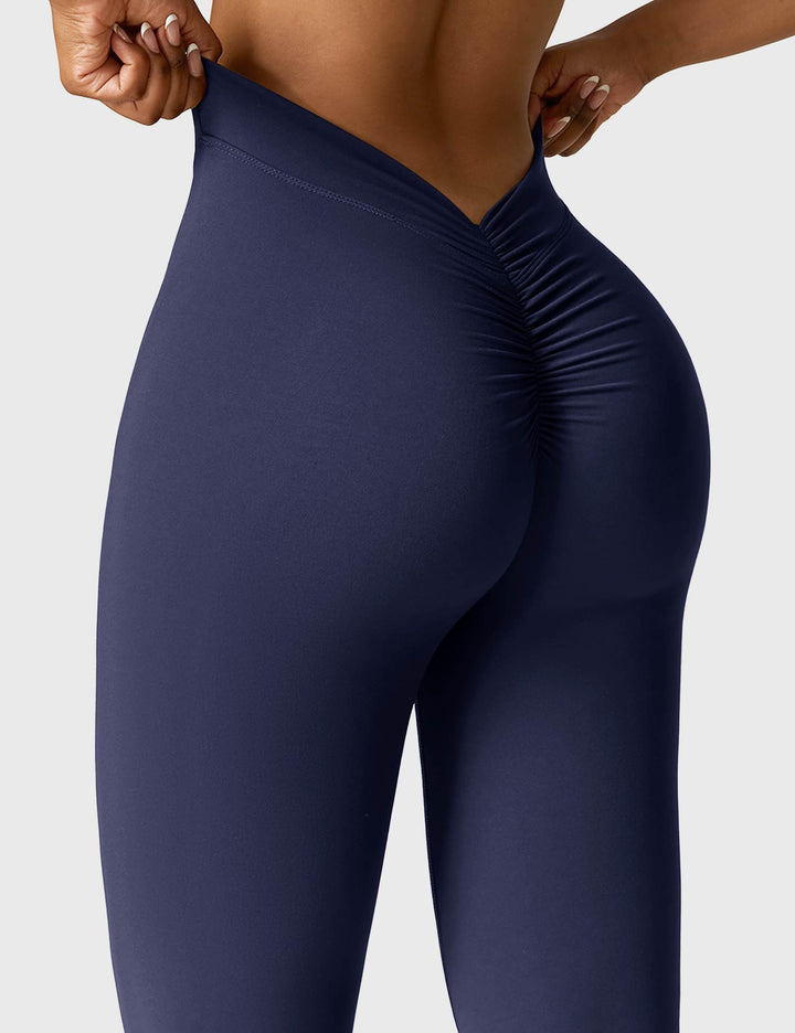 Lune London | Flared leggings with V-neck