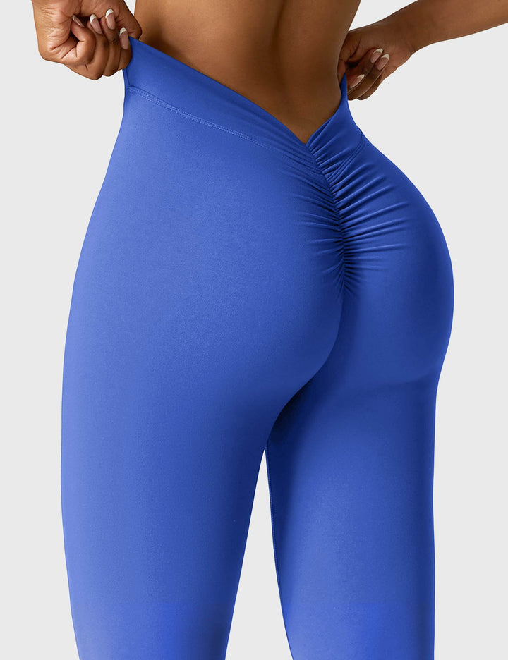 Lune London | Flared leggings with V-neck