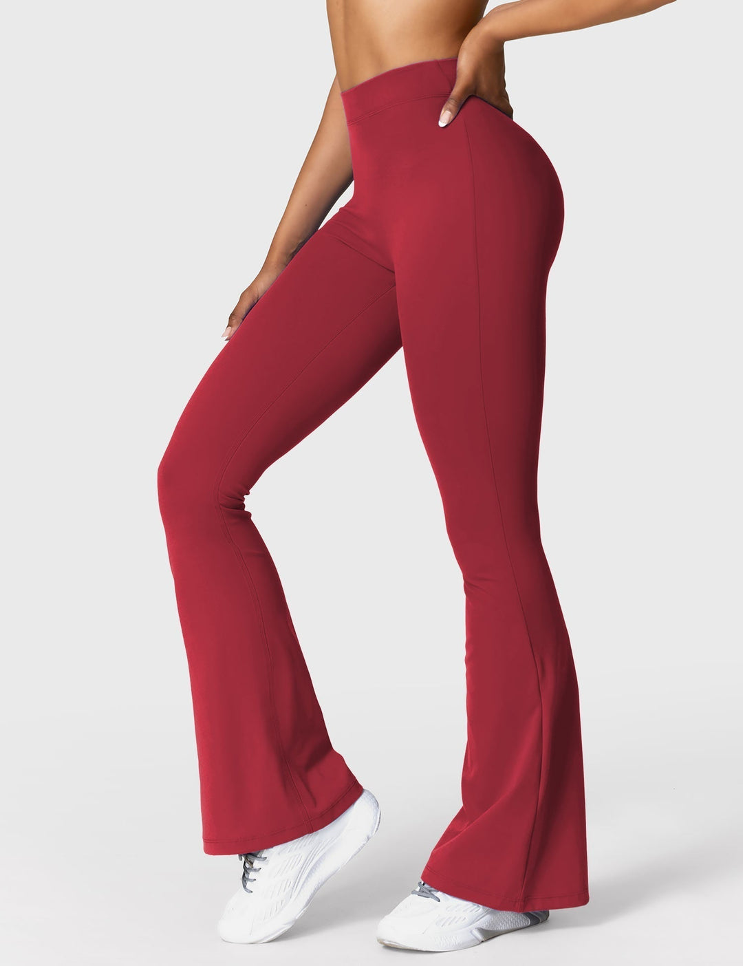 Lune London | Flared leggings with V-neck