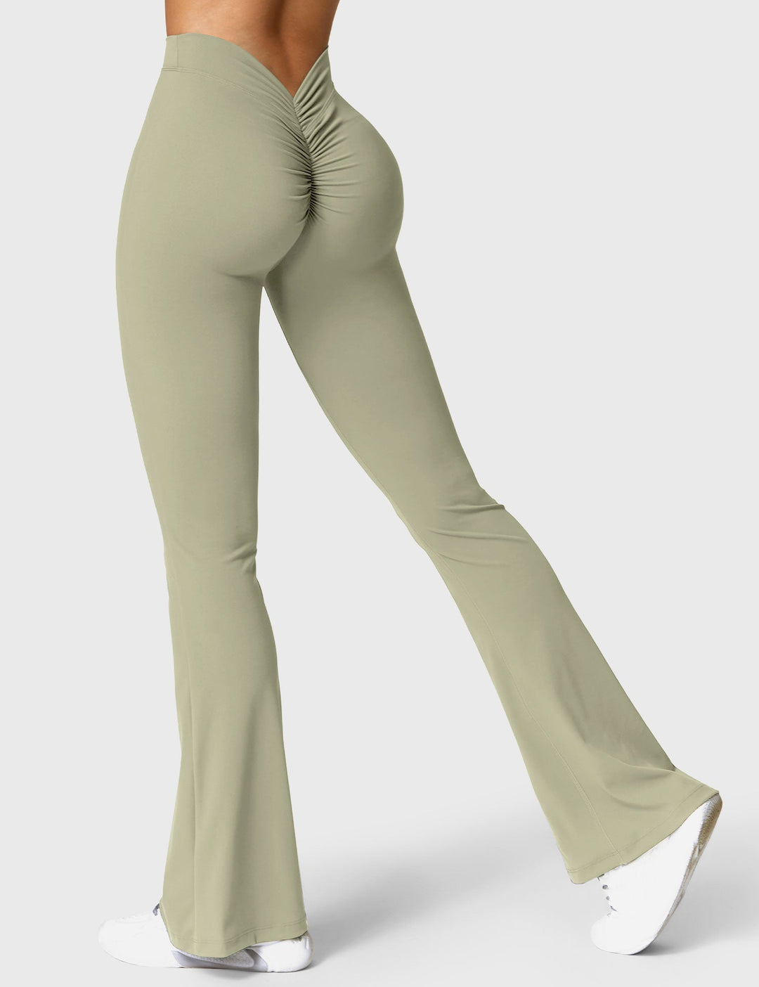 Lune London | Flared leggings with V-neck