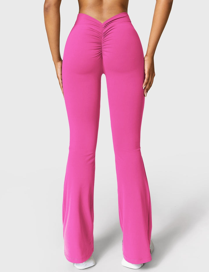 Lune London | Flared leggings with V-neck