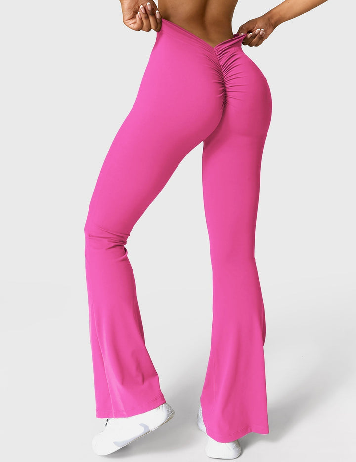 Lune London | Flared leggings with V-neck