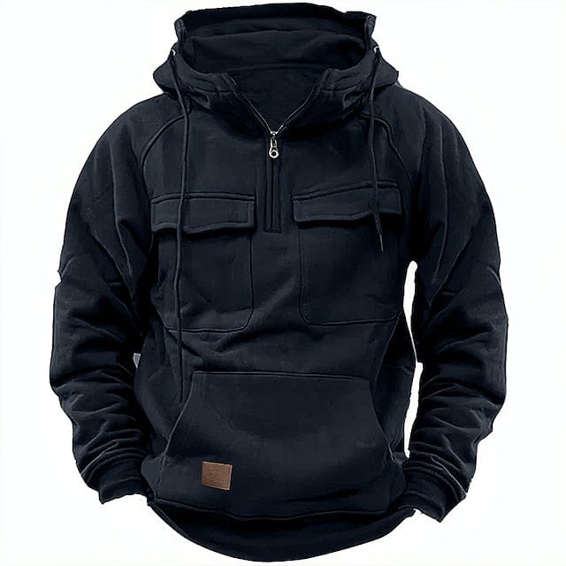 Lune London | Men's winter hoodie with fleece lining and hood