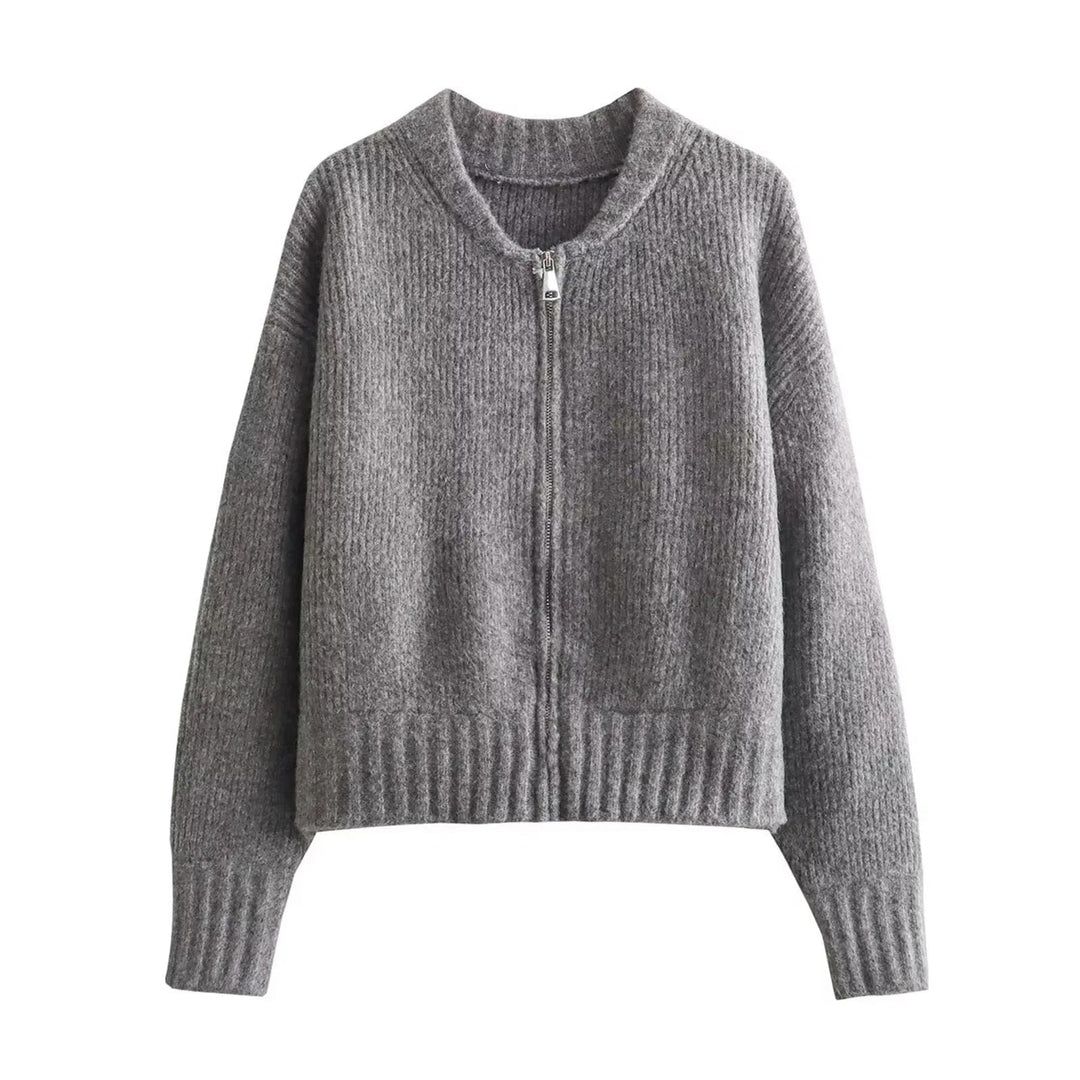 Chic und Stil | Cardigan with zipper