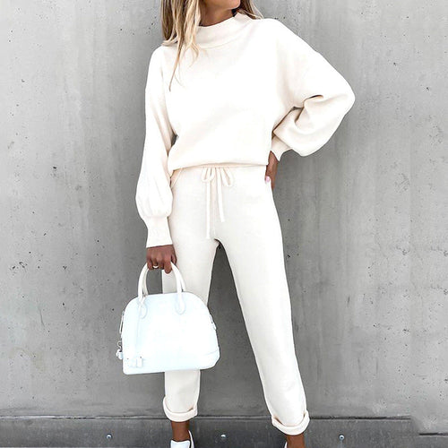 Lune London | Loungewear set with oversized sweater and jogger pants - Comfortable casual outfit