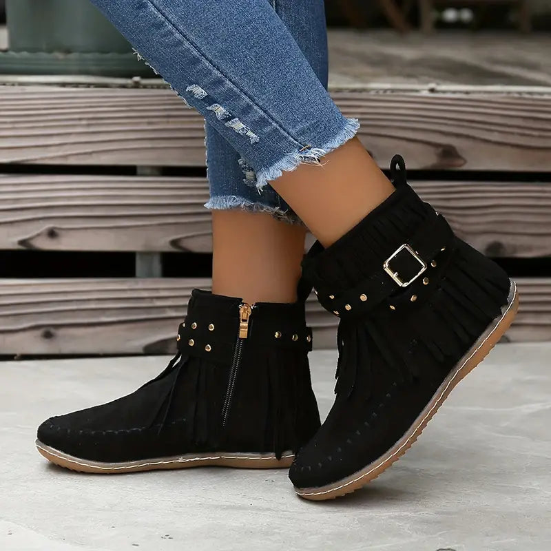 Lune London | Plush-lined women's ankle boots