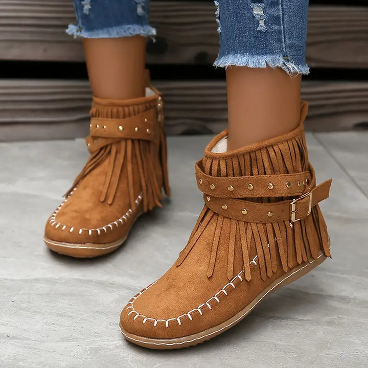Lune London | Plush-lined women's ankle boots
